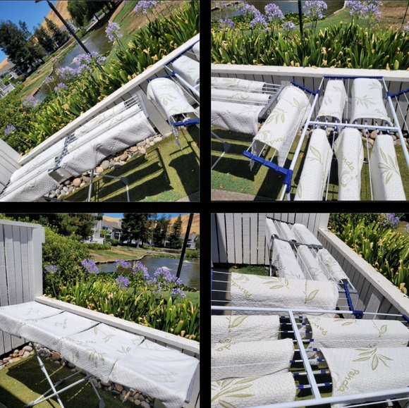 New 7" Memory Foam Pillow Bamboo Cover Soft Queen Pillowcase - Picture 12 of 15